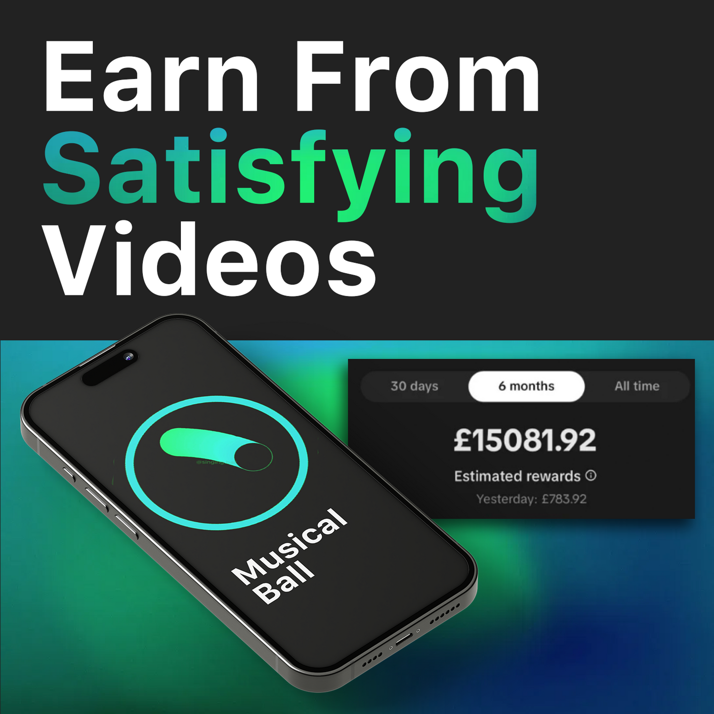 How to earn from creating VIRAL satisfying videos on YOUTUBE and TIKTOK